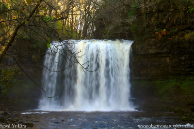 Brecon Beacons National Park-Waterfall Country.    Sgwd Yr Eira-Wales